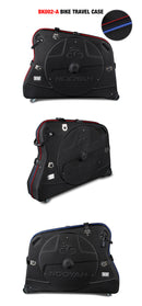Road Bike Travel Case Hard Shell Air Flight Bike Tour Race  - NOOYAH EVA BK002 - Large - TT Hybrid Touring Road Gravel BMX DJ Bikes