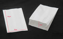 150 Pack Wedding Cake Bags Greaseproof Wax Paper Slice Take Home Favour Silver Heart n Message