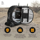 MTD Road Bike Trolley eBike Travel Bag NOOYAH BK012 Brother Brother Logo Case Luggage BLACK