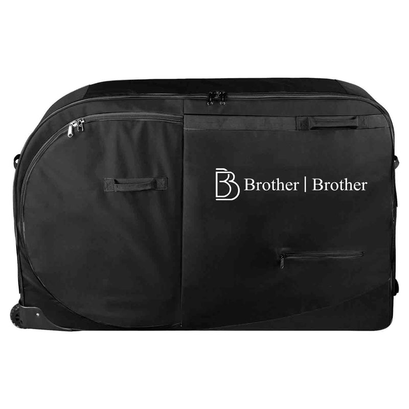 Brother Brother Logo NOOYAH BK012 Bike Trolley Bag Mountain Road Travel Case Luggage BLACK