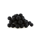 1 Set of 20 LED Black 5cm Cotton Ball Battery Powered String Lights Christmas Gift Home Wedding Party Bedroom Decoration Outdoor Indoor Tablle