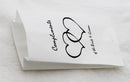 200 Pack Wedding Cake Bags Greaseproof Wax Paper Slice Take Home Favour Heart n Message