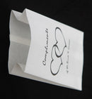 100 Pack Wedding Cake Bags Greaseproof Wax Paper Slice Take Home Favour Heart n Message