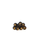 1 Set of 20 LED Black 5cm Cotton Ball Battery Powered String Lights Christmas Gift Home Wedding Party Bedroom Decoration Outdoor Indoor Tablle