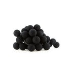 1 Set of 20 LED Black 5cm Cotton Ball Battery Powered String Lights Christmas Gift Home Wedding Party Bedroom Decoration Outdoor Indoor Tablle