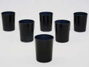 20 Pack Black Matt Tealight Candle Holder 6.5cm Festival Decor Wedding Propose Parties Holiday and Home Decor