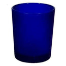 20 Pack Blue Frosted Glass Votive Tealight Candle Holders House Party Centerpiece Xmas Wedding Decor Glass Candlestick Party Decorations