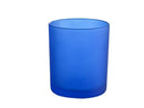 20 Pack Blue Frosted Glass Votive Tealight Candle Holders House Party Centerpiece Xmas Wedding Decor Glass Candlestick Party Decorations