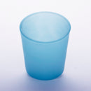 20 Pack Turquoise Frosted Glass Votive Tealight Candle Holders House Party Centerpiece Xmas Wedding Decor Glass Candlestick Party Decorations