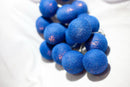 20 Ball Dark Blue 3m String Light Battery Box 5cm Cotton Ball  Christmas Birthday Boy Special Occasion Decoration