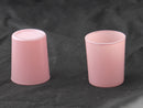 20 Pack Blush Pink Glass Votive Tealight Candle Holders House Party Centerpiece Xmas Wedding Decor Glass Candlestick Party Decorations Bridal Event