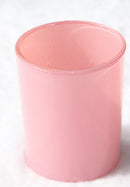 20 Pack Blush Pink Glass Votive Tealight Candle Holders House Party Centerpiece Xmas Wedding Decor Glass Candlestick Party Decorations Bridal Event