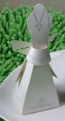 100 Pack of 50 Bride and 50 Groom Wedding Bridal Bomboniere Favor Candy Choc Almond Box - Kate Aspen Design