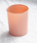 10 Pack Champagne Peach Orange Glass Votive Tealight Candle Holders House Party Centerpiece Xmas Wedding Decor Glass Candlestick Party Decorations