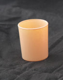 10 Pack Champagne Peach Orange Glass Votive Tealight Candle Holders House Party Centerpiece Xmas Wedding Decor Glass Candlestick Party Decorations