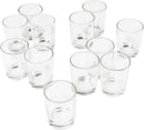 10 Pack Glass tealight Holder Festival Decor Wedding Propose Parties Holiday and Home Decor