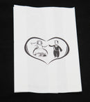 150 Pack Wedding Cake Bags Greaseproof Wax Paper Slice Take Home Favour Bride Groom in Heart