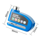 Disc Brake Alarm Lock  - ideal for MTB Bike, Escooter, Scooter or any wheel with disc brakes - BLACK