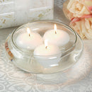 20 Pack of 4 Hour White Floating Candles - 4cm diameter - wedding party decoration