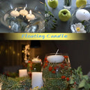 100 Pack of 6 Hour White Floating Candles - 5.8cm diameter - wedding party decoration