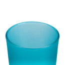 20 Pack Turquoise Frosted Glass Votive Tealight Candle Holders House Party Centerpiece Xmas Wedding Decor Glass Candlestick Party Decorations