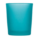10 Pack Turquoise Frosted Glass Votive Tealight Candle Holders House Party Centerpiece Xmas Wedding Decor Glass Party Decorations Baby Shower Event