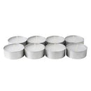 20 Pack Tea Light Candles - White Smokeless Tealights Unscented - 9 Hour Burn Time