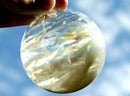 50 Wholesale Pack Glass Bauble 8cm Diameter Round Clear with Silver Cap - table or tree centrepice personal memory theme craft gift