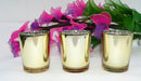 10 Pack Gold Votive Tealight Candle Holders Valentines Day Mercury  Wedding Decor Glass Candlestick Party Decorations Bridal Baby Shower Event