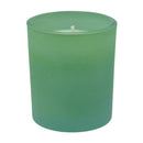 10 Pack Green Frosted Glass Votive Candle Holders Table Centreoieces  Xmas Wedding Anniversary Event Recption Party Function or Home Decor