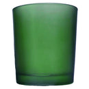 10 Pack Green Frosted Glass Votive Candle Holders Table Centreoieces  Xmas Wedding Anniversary Event Recption Party Function or Home Decor
