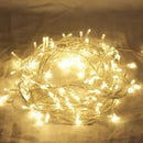 1 Set of 20 LED Plain Artic White Bulb Battery Powered String Lights Christmas Gift Home Wedding Party Bedroom Decoration Table Centrepiece
