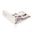 100 Bulk Buy Pack of Wedding Name Card Place Stand Silver LOVE Letters - Wedding Anniversary or Engagement Party