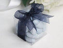 10 Pack of 8x8x10cm Clear PVC Plastic Folding Packaging Small rectangle/square Boxes for Wedding Jewelry Gift Party Favor Model Candy Chocolate