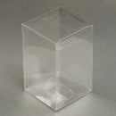 100 Pack of Large Plastic 22x14.5cm Rectangle Cube Box - Exhibition Gift Product Showcase Clear Plastic Shop Display Storage Packaging Box