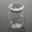 10 Bulk Buy Pack of Perfume Scented Essential Oil Tealight Candle Burner Glass Lamp for Aromatherapy Spa Room Relax 14cm High
