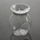 10 Bulk Buy Pack of Perfume Scented Essential Oil Tealight Candle Burner Glass Lamp for Aromatherapy Spa Room Relax 14cm High