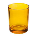 10 Pack Orange Glass Votive Tealight Candle Holders House Party Centerpiece Xmas Wedding Decor Glass Candlestick Party Decorations Bridal Baby