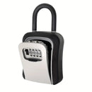 Car key Lock Box Locker Case - Secure to Car or Bike Rack for Riding - GREY/Black