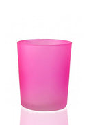 40 Pack Pink Frosted Glass Votive Tealight Candle Holders House Party Centerpiece Xmas Wedding Decor Glass Candlestick Party Decoration