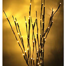10 Sets of LED Light Bunch Stem - Warm White BATTERY fairy lights - 50cm high 20 bulbs/petals