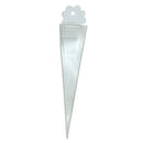 100 Pack of Clear Pyramid Triangle Shaped Small Clear Gift Box - Bomboniere Jewelry Gift Party Favor Model Candy Chocolate Soap Box