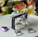 50 Pack of 8x8x10cm Clear PVC Plastic Folding Packaging Small rectangle/square Boxes for Wedding Jewelry Gift Party Model Box