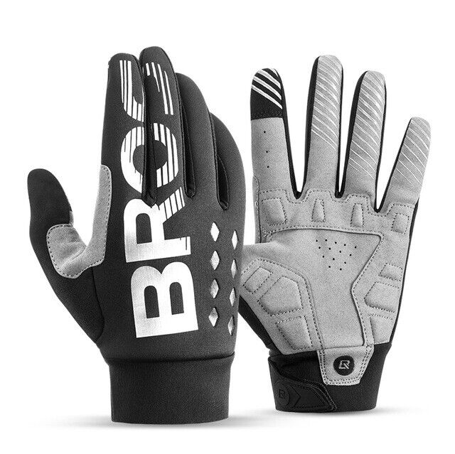 MTB Gloves for Mountain Road Bike Breathable Winter Autumn Spring Cycling Camping Running Outdoor Sport Rockbros