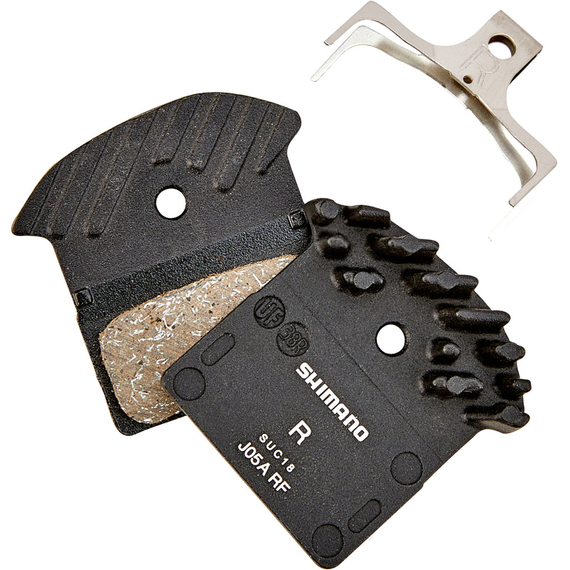 SHIMANO DEORE XT J05A-RF XTR/XT/SLX Disc Brake Pads / Resin with Fin