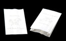 50 Pack Wedding Cake Bags Greaseproof Wax Paper Slice Take Home Favour Silver Doves