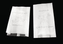 100 Pack Wedding Cake Bags Greaseproof Wax Paper Slice Take Home Favour Silver Doves