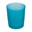10 Pack Turquoise Frosted Glass Votive Tealight Candle Holders House Party Centerpiece Xmas Wedding Decor Glass Party Decorations Baby Shower Event
