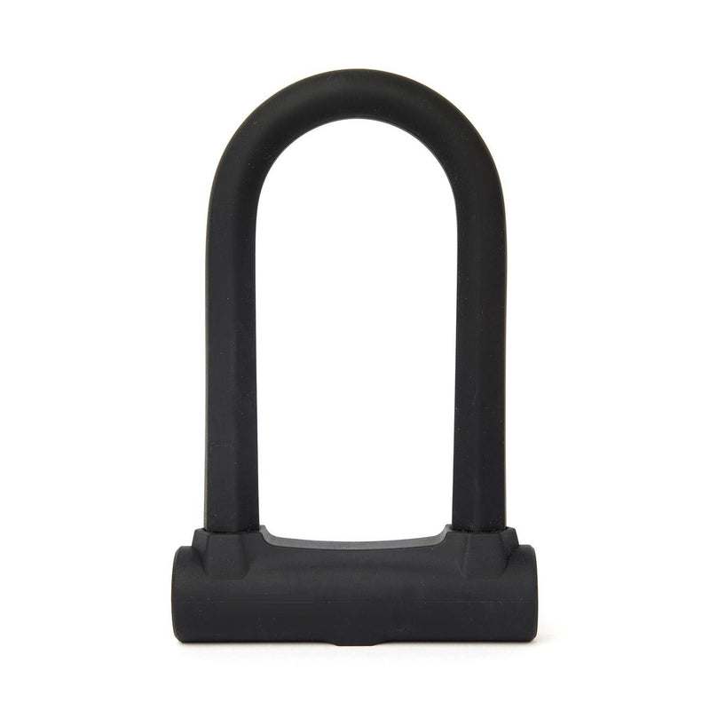 Bike U Lock Wheel or Frame Lock With Cable and Frame Holder Bracket - Kiliroo Black