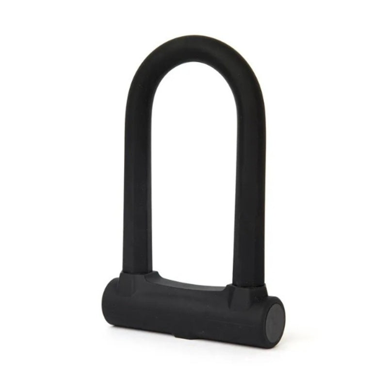 Bike U Lock Wheel or Frame Lock With Cable and Frame Holder Bracket - Kiliroo Black